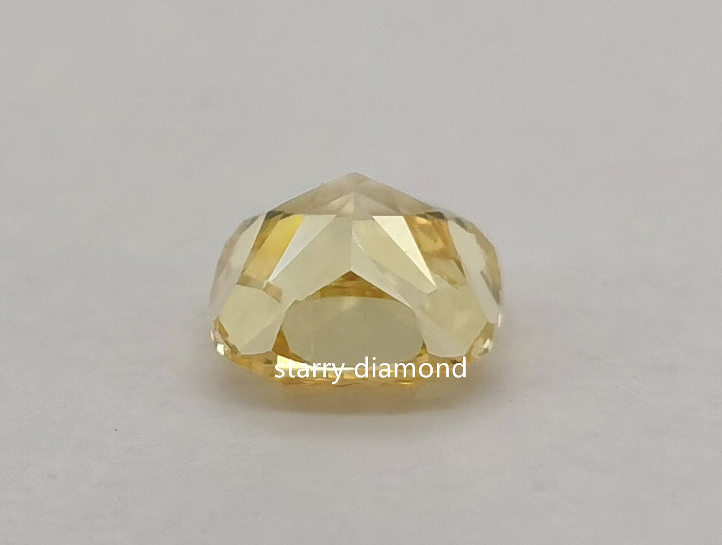 IGI certified 0.76ct Fancy Intense Yellow Loose Diamond/Lab Diamond Ring/Affordable Diamond/ April birthstone