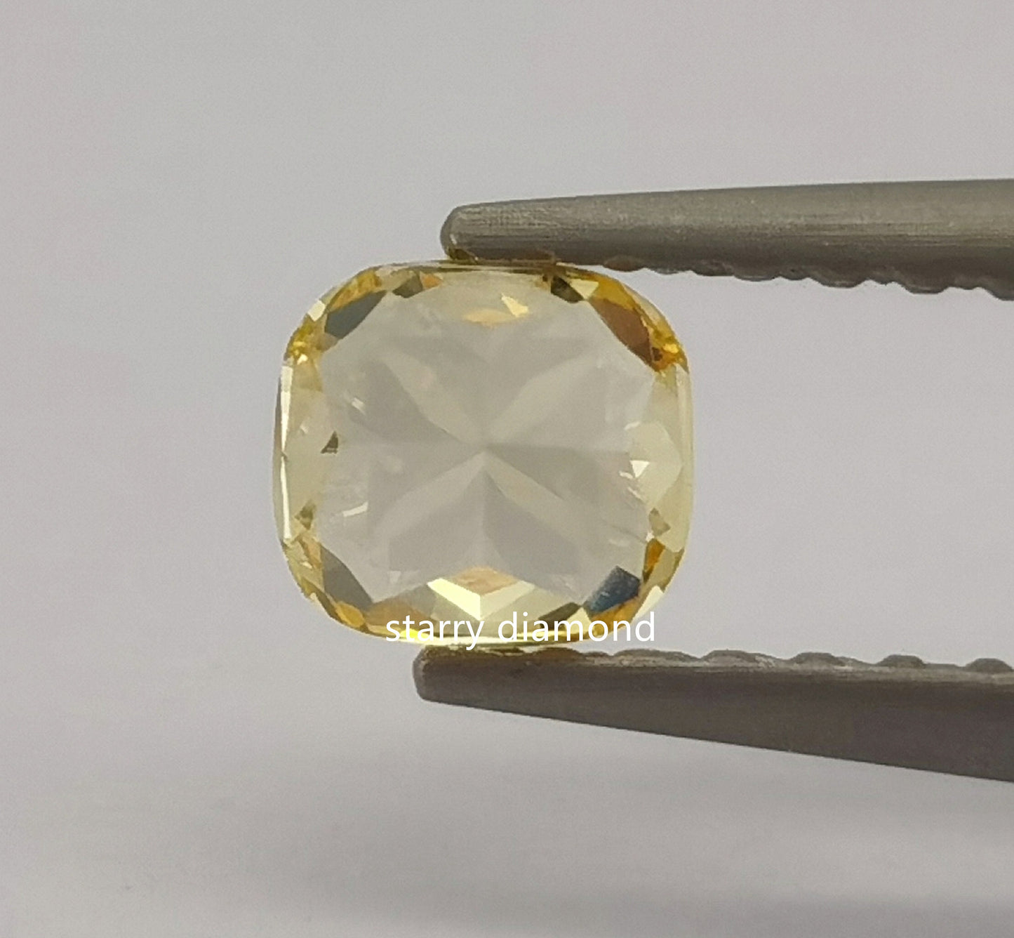IGI certified 0.76ct Fancy Intense Yellow Loose Diamond/Lab Diamond Ring/Affordable Diamond/ April birthstone