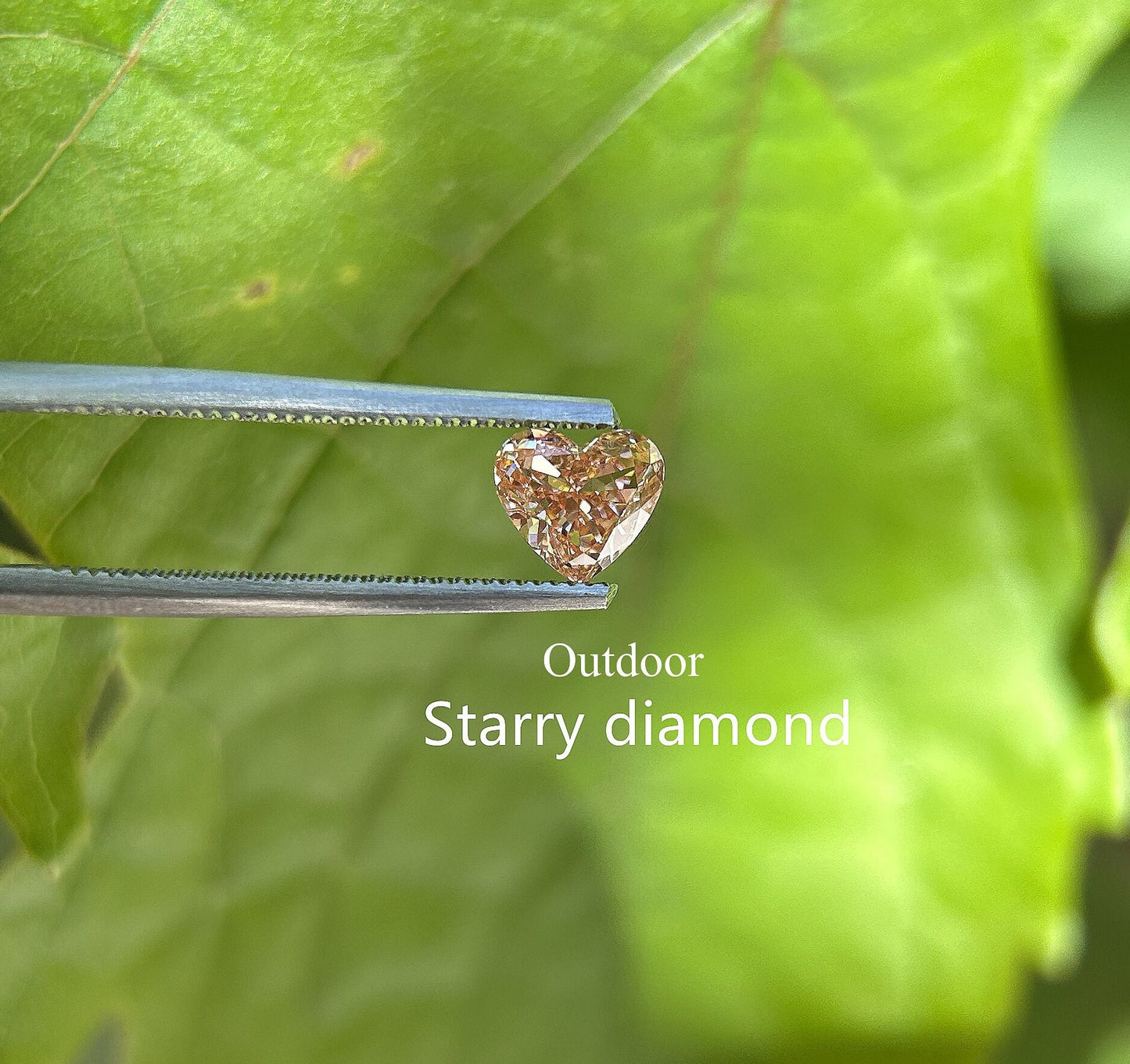 IGI certified 0.89ct Heart Cut Fancy Intense Brownish Pink Lab Diamond/Pink Diamond for Engagement Ring/Affordable Diamond/ April birthstone