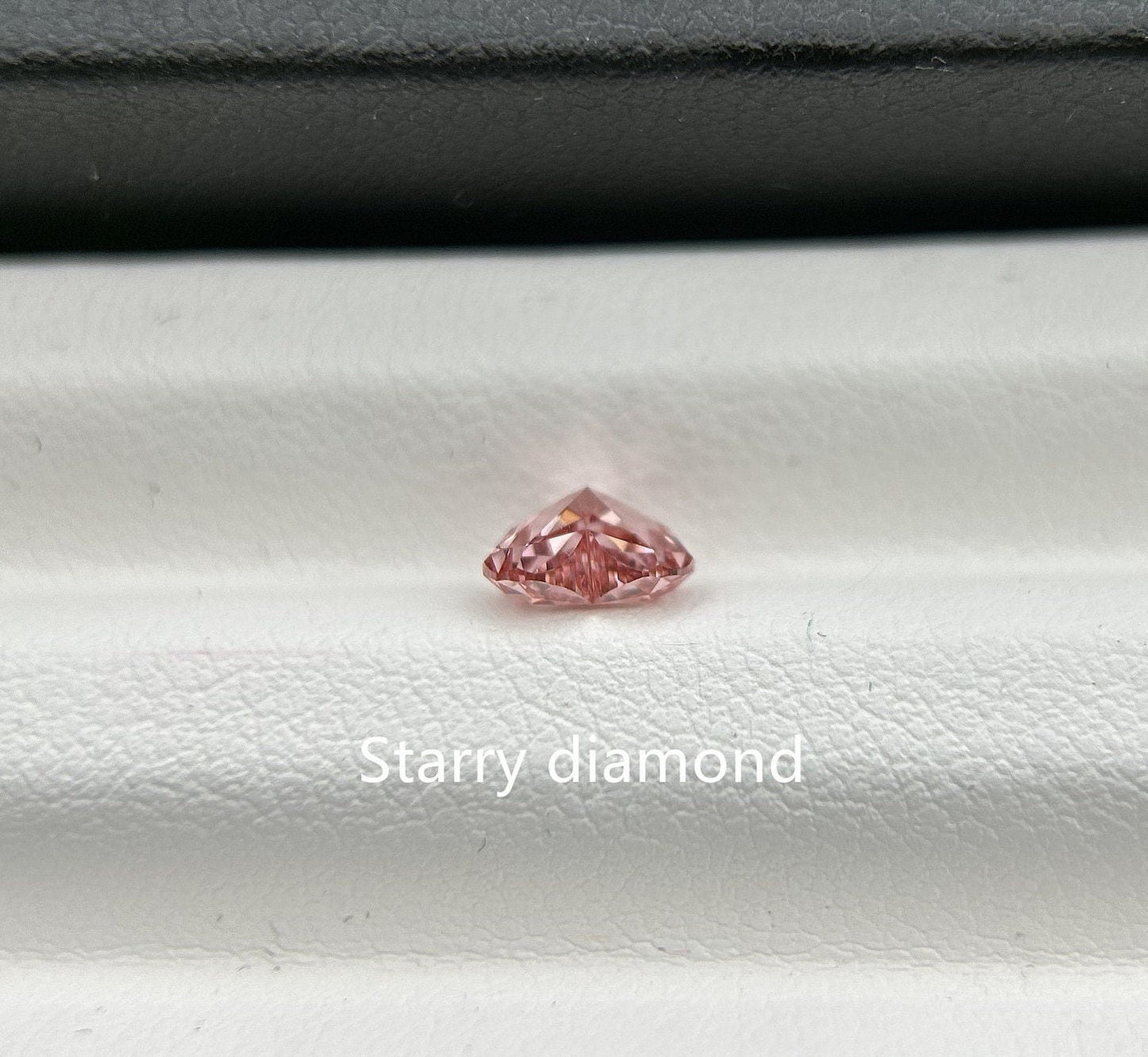 IGI certified 0.80ct Heart Cut Fancy Vivid Pink Lab Diamond/Pink Diamond for Engagement Ring/Affordable Diamond/ April birthstone