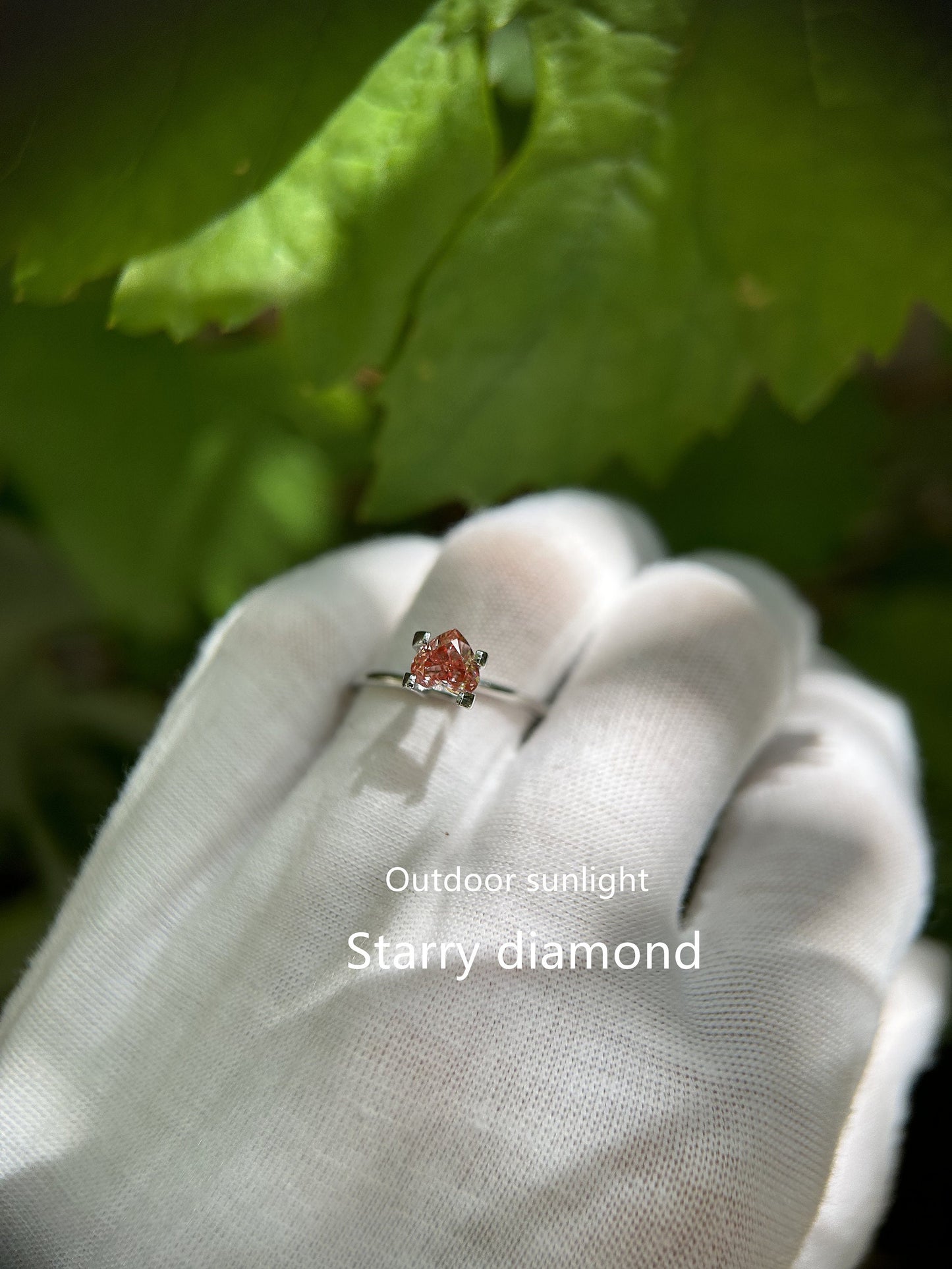 IGI certified 0.80ct Heart Cut Fancy Vivid Pink Lab Diamond/Pink Diamond for Engagement Ring/Affordable Diamond/ April birthstone