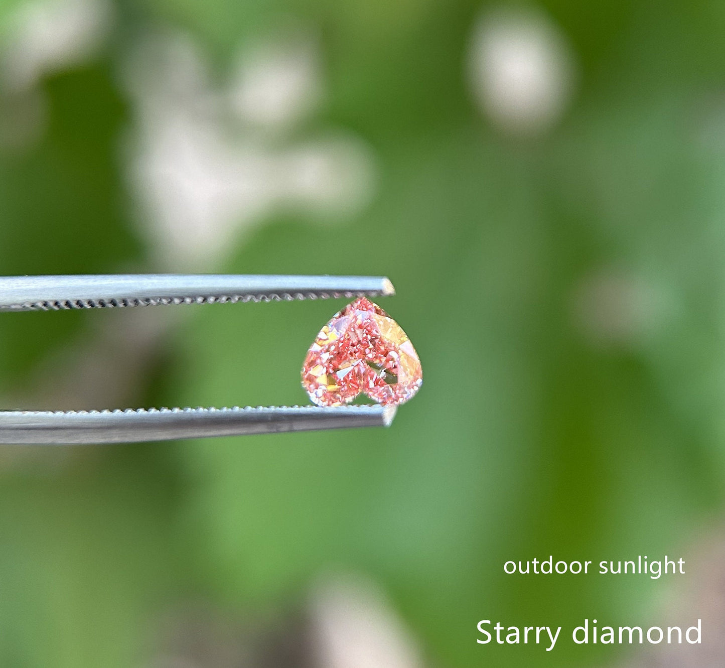 IGI certified 0.80ct Heart Cut Fancy Intense Brownish Pink Lab Diamond/Pink Diamond for Engagement Ring/Affordable Diamond/ April birthstone