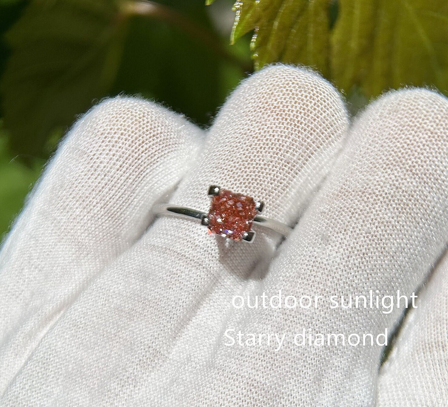 IGI certified 1.13ct Radiant Cut Fancy Intense Brownish Pink Lab Diamond/ Lab Pink Diamond for Engagement Ring/Affordable Diamond