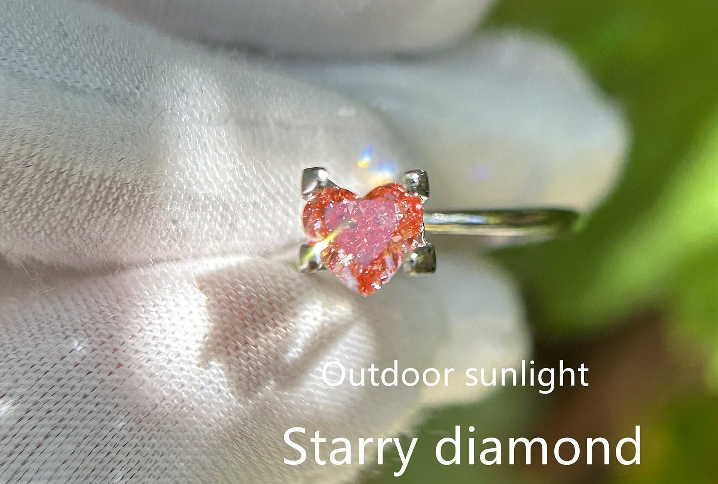 IGI certified 0.80ct Heart Cut Fancy Vivid Pink Lab Diamond/Pink Diamond for Engagement Ring/Affordable Diamond/ April birthstone