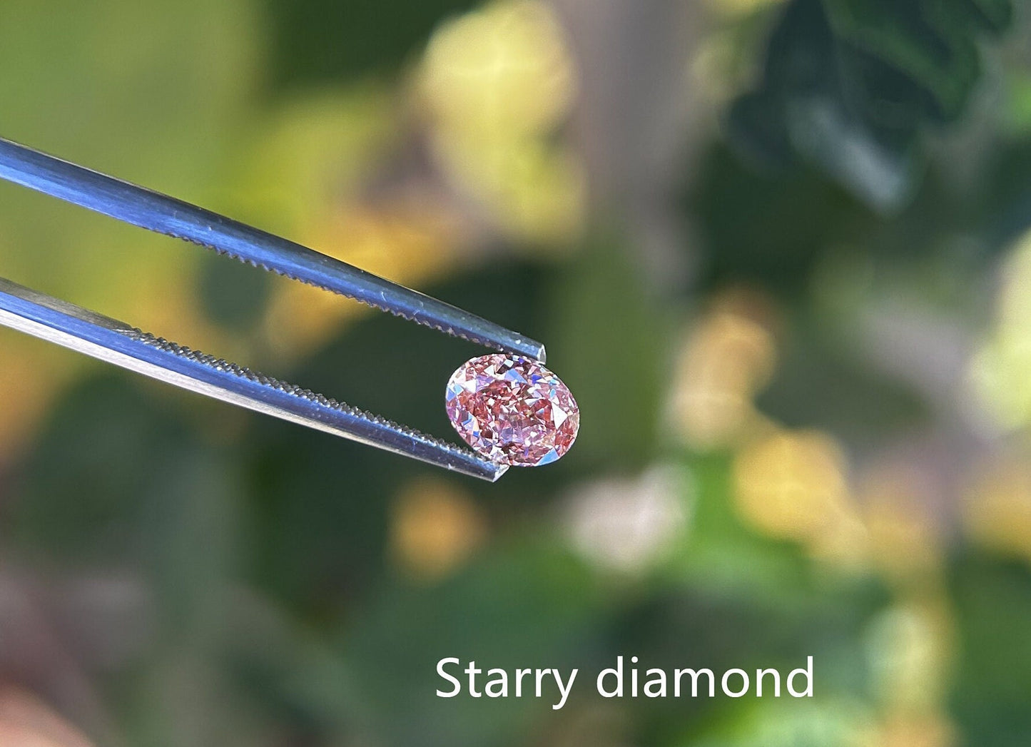 IGI certified 0.93ct Oval Cut Fancy Pinkish Brown Diamond/ Lab Diamond for Engagement Ring/Affordable Color Diamond/ April birthstone