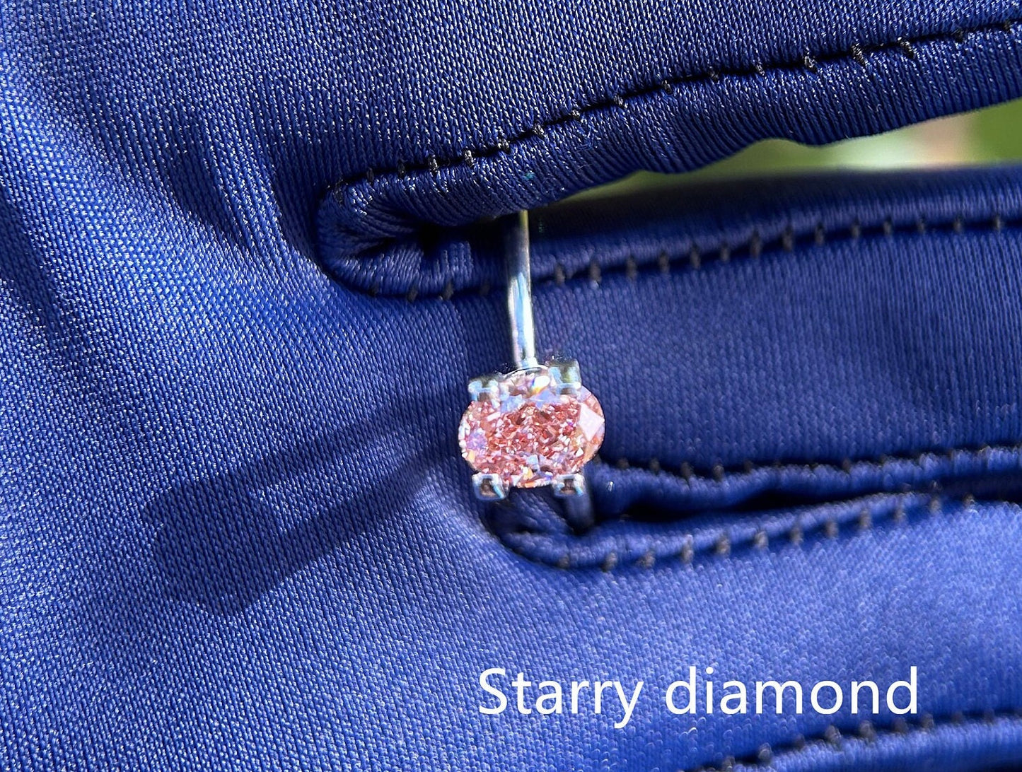 IGI certified 0.93ct Oval Cut Fancy Pinkish Brown Diamond/ Lab Diamond for Engagement Ring/Affordable Color Diamond/ April birthstone