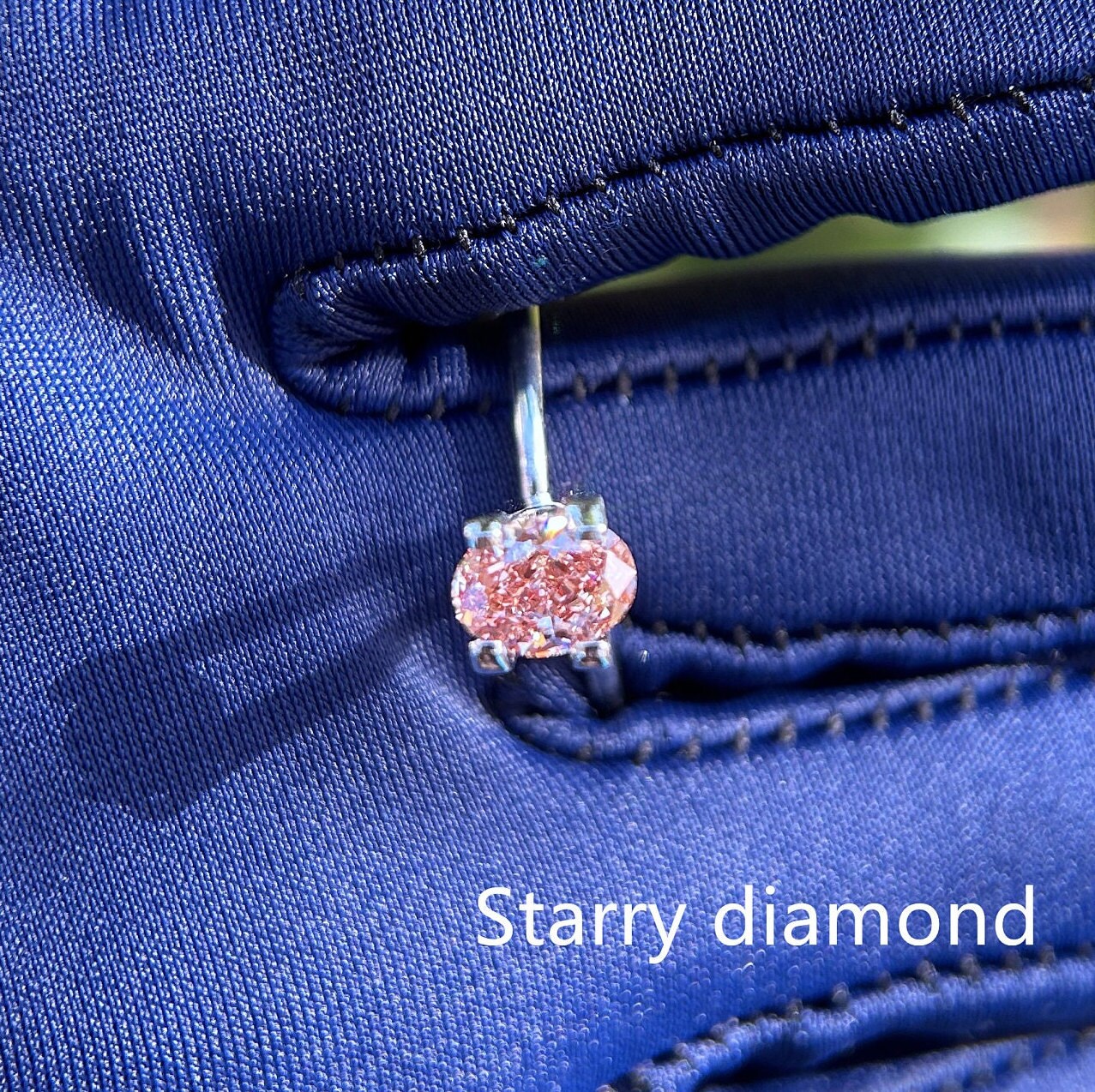 IGI certified 0.93ct Oval Cut Fancy Pinkish Brown Diamond/ Lab Diamond for Engagement Ring/Affordable Color Diamond/ April birthstone
