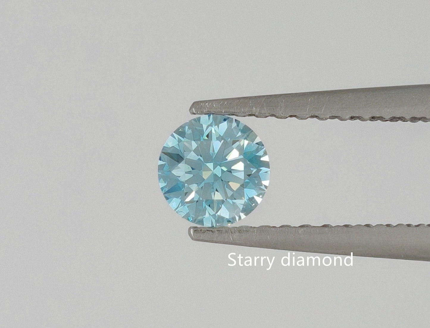 0.89ct Fancy Blue Loose Diamond/ Lab Grown Diamond for Ring/Affordable diamond/ April birthstone
