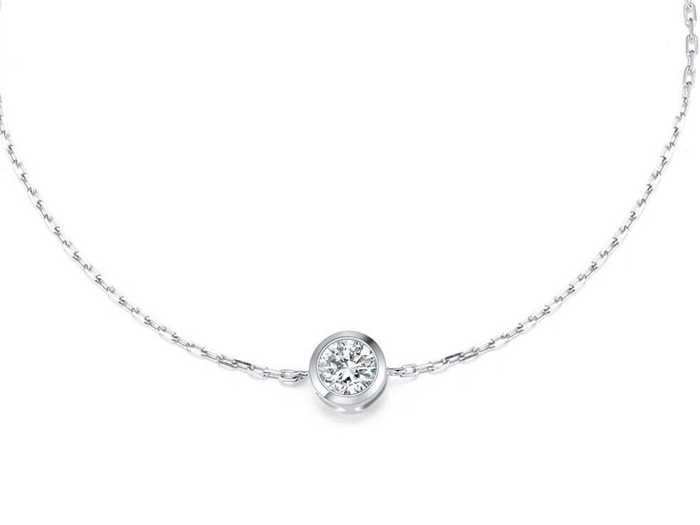 18k solid gold Lab Diamond bracelet/Affordable Diamond Bracelet/ lab diamond bracelets