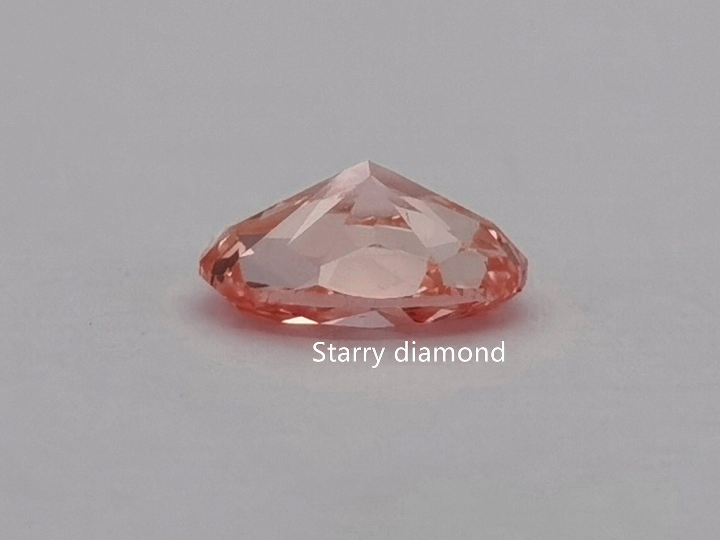 IGI certified 0.84ct Oval Cut Fancy Intense Pink Loose Diamond/ Lab Diamond for Engagement Ring/Affordable Color Diamond/ April birthstone