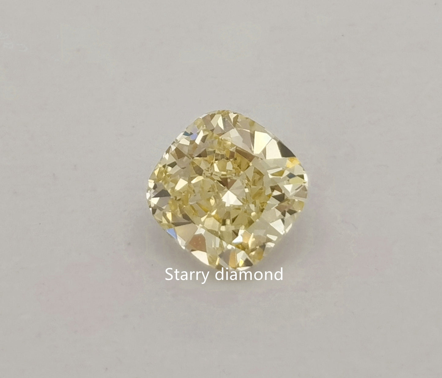 IGI certified 1.19ct Cushion Cut Fancy Yellow Loose Diamond/ Lab Grown Diamond for Wedding Jewelry/Affordable Diamond/ April birthstone