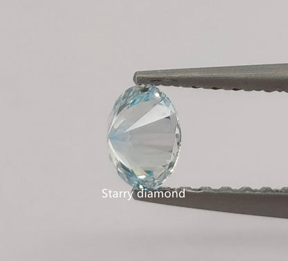 IGI certified 0.71ct Fancy Blue Loose Diamond/ Lab Grown Diamond for Ring/Affordable diamond/ April birthstone