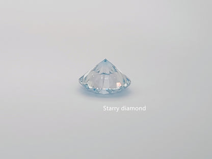 0.89ct Fancy Blue Loose Diamond/ Lab Grown Diamond for Ring/Affordable diamond/ April birthstone