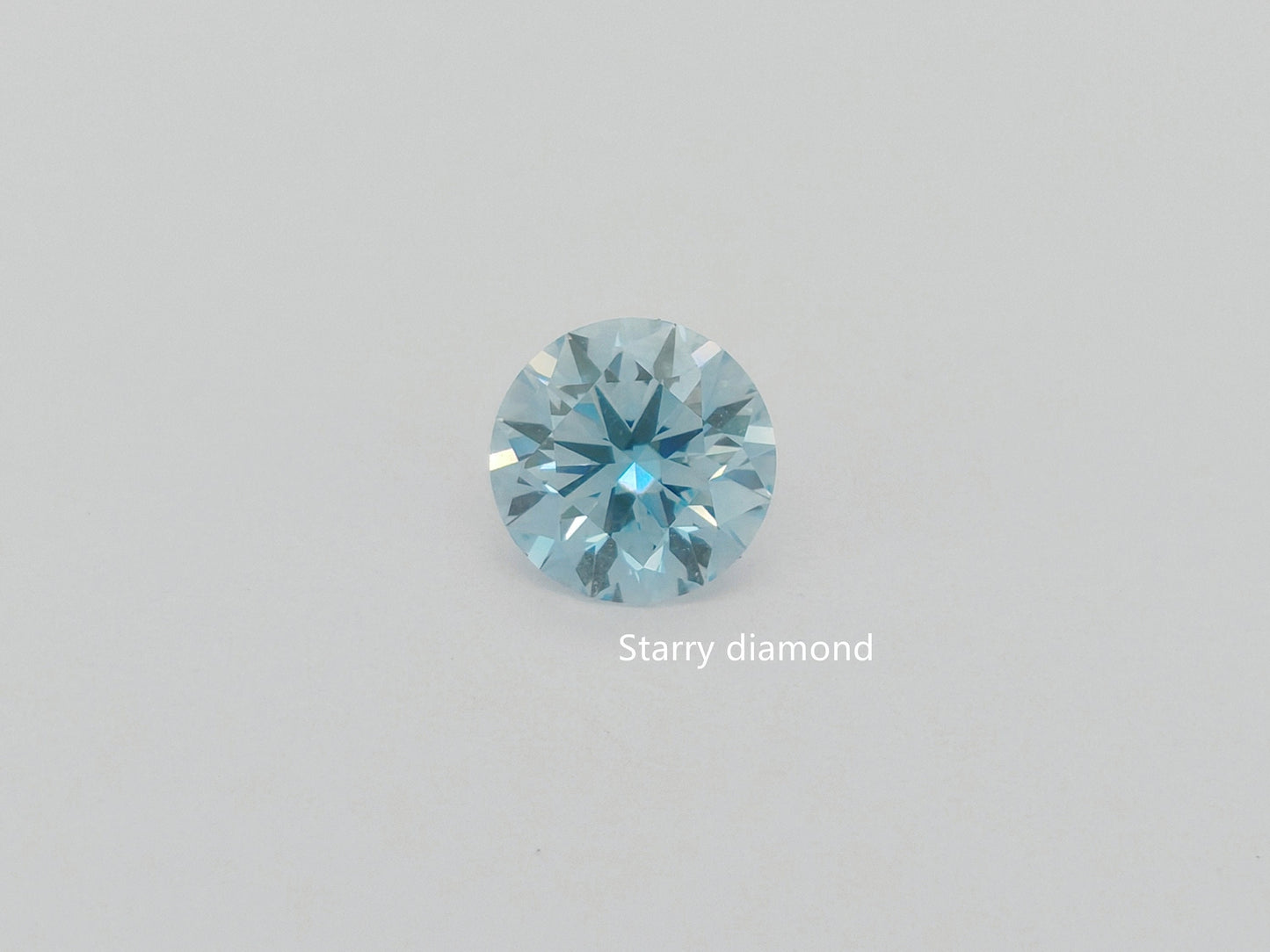 0.89ct Fancy Blue Loose Diamond/ Lab Grown Diamond for Ring/Affordable diamond/ April birthstone