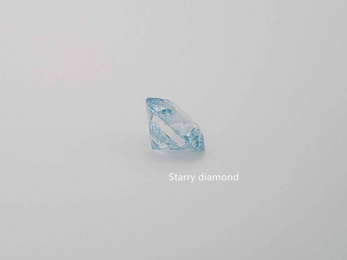 0.89ct Fancy Blue Loose Diamond/ Lab Grown Diamond for Ring/Affordable diamond/ April birthstone