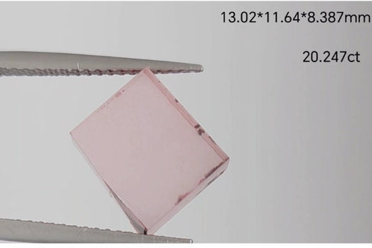 Custom design cutting of Fancy pink Lab Diamond/ Lab Grown Diamond for Engagement Ring/Affordable diamond/ April birthstone