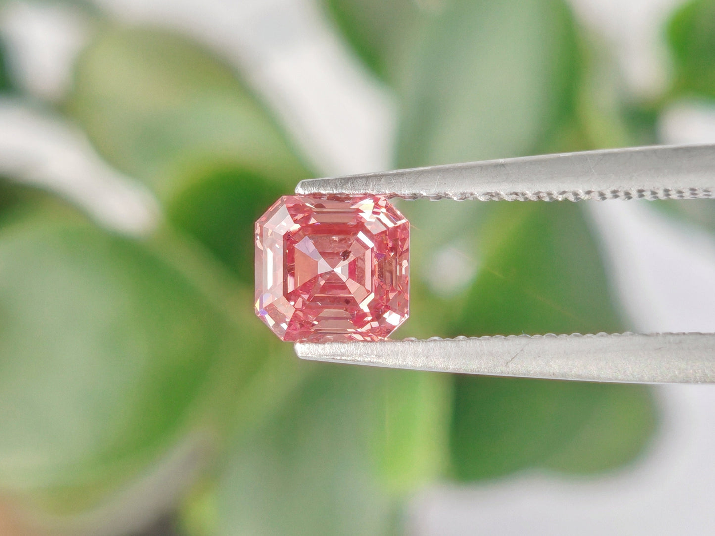 Custom design cutting of Fancy pink Lab Diamond/ Lab Grown Diamond for Engagement Ring/Affordable diamond/ April birthstone